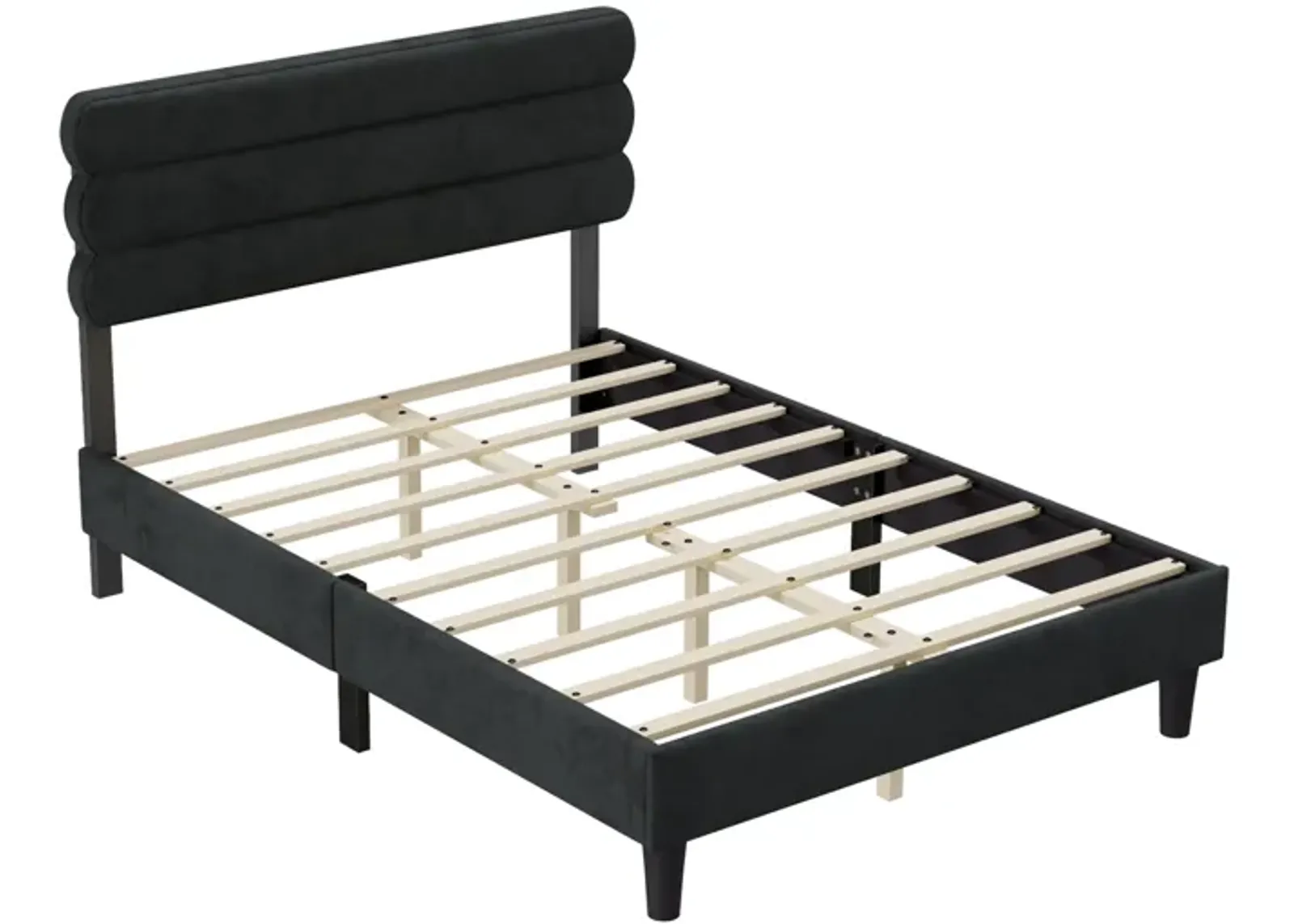 Sturdy Queen Platform Bed, No Box Spring Required