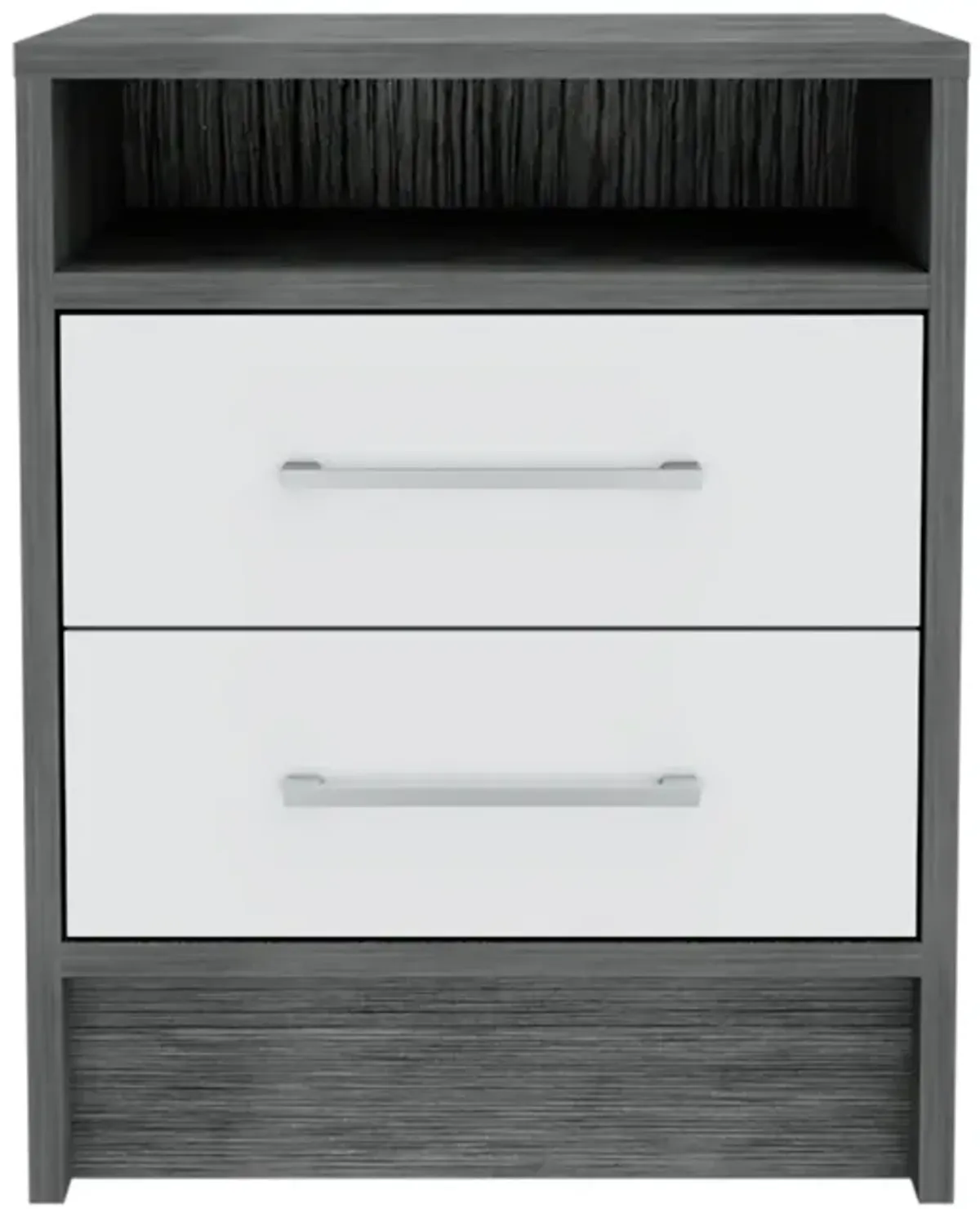 Streamdale Eter Nightstand, Superior Top, Two Drawers