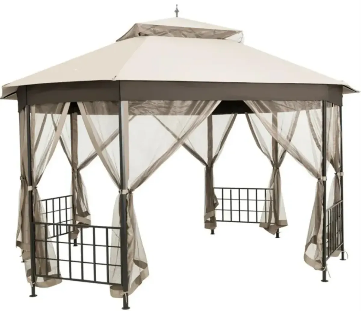 Hivvago 10' x 12' Octagonal Patio Gazebo