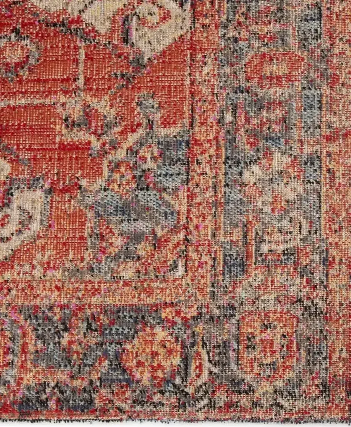 Polaris Leighton Red 9'10" x 14' Rug