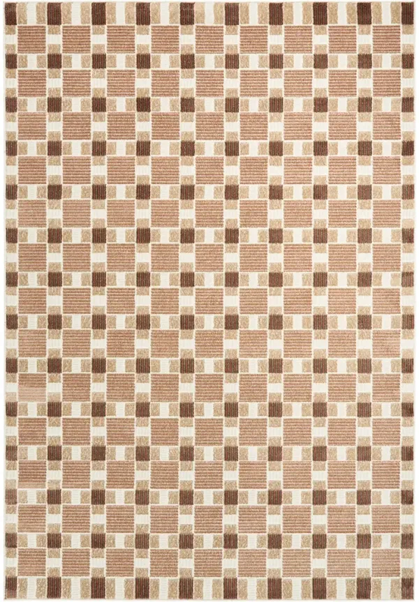 Nordic NRC14 Rust 4' x 6' Rug