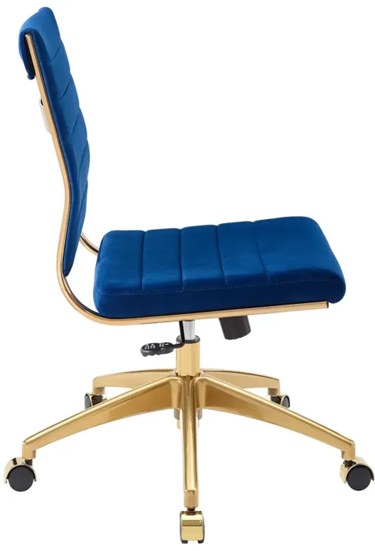 Modway Furniture - Jive Armless Mid Back Performance Velvet Office Chair