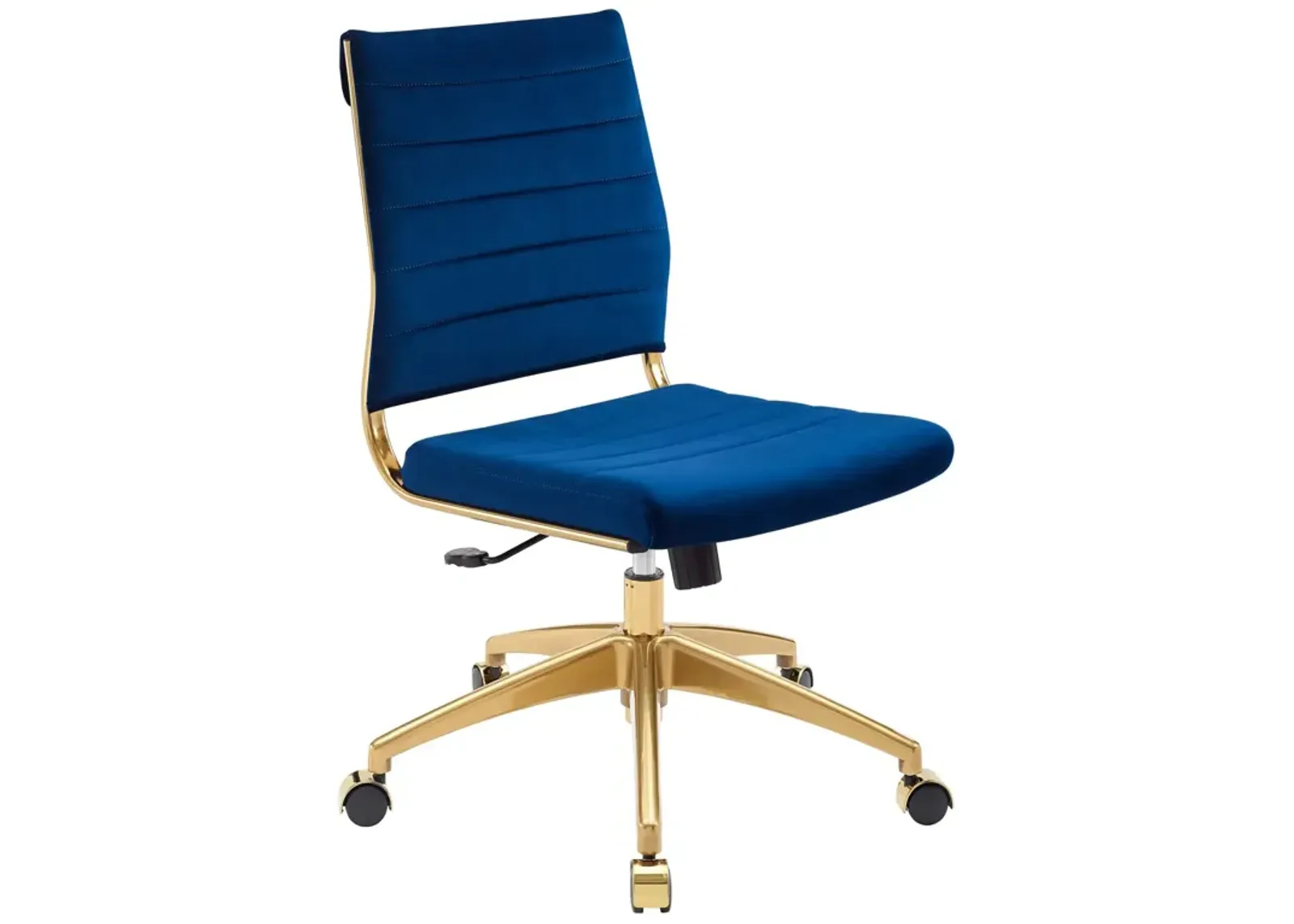 Modway Furniture - Jive Armless Mid Back Performance Velvet Office Chair