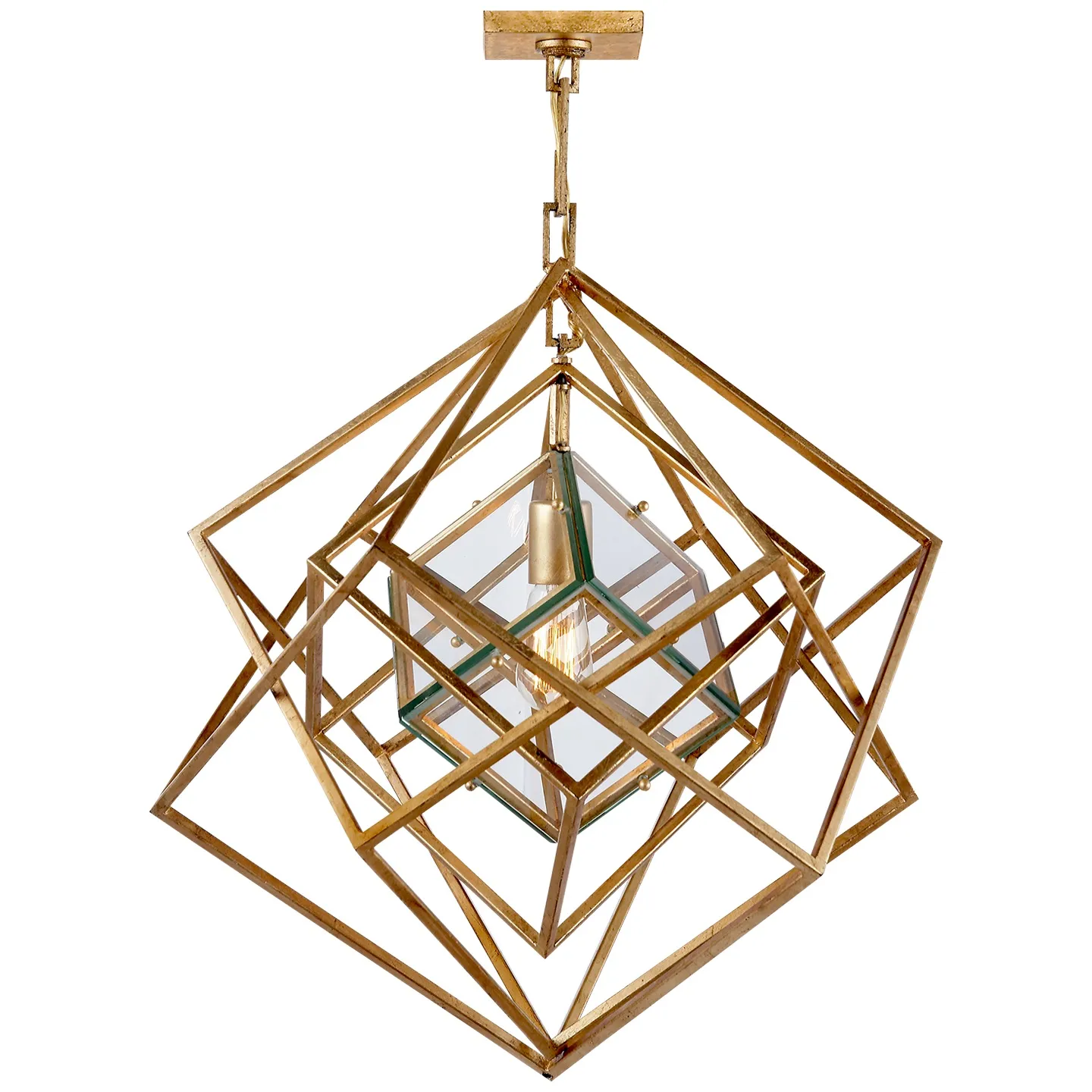 Cubist Small Chandelier