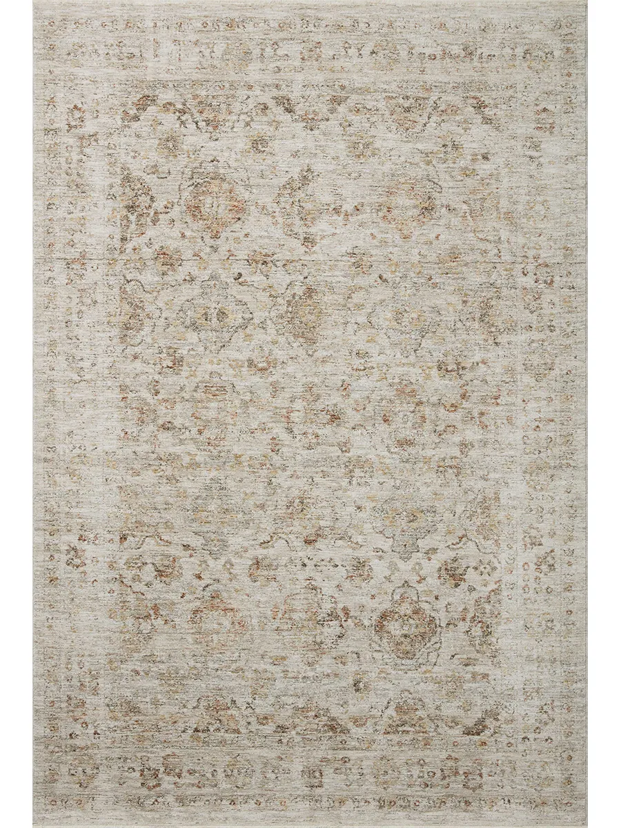 Honora Beige/Spice 7'10" x 10' Area Rug by Amber Lewis x Loloi