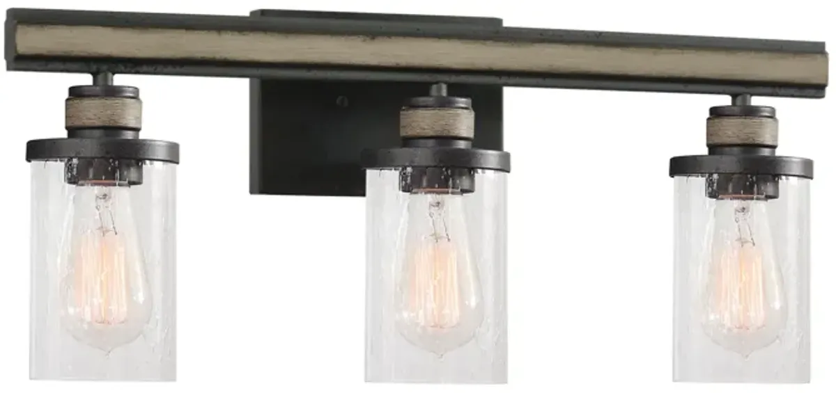 Beaufort 23" Wide 3-Light Vanity Light