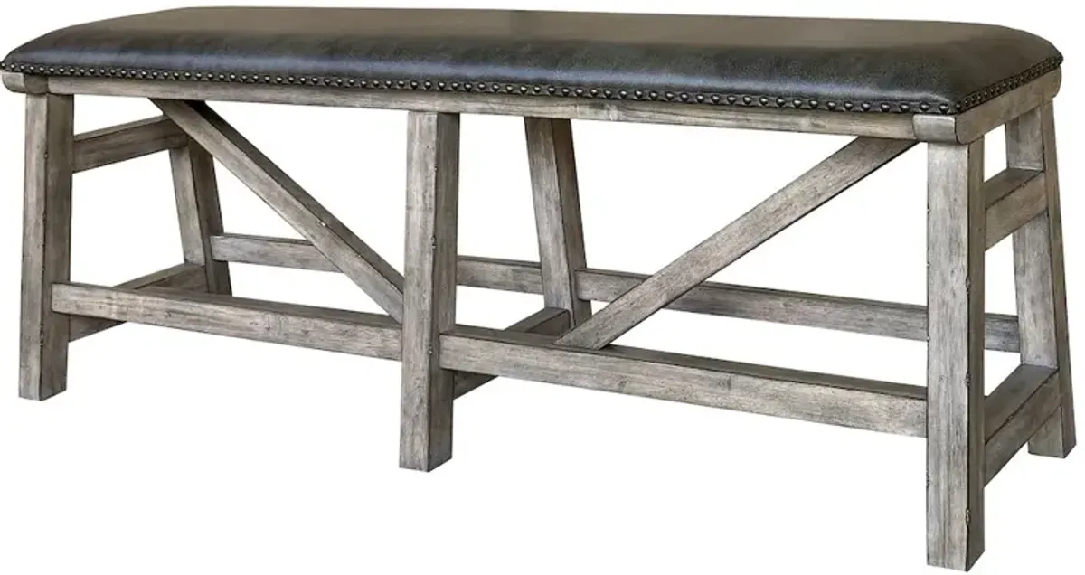 Parker House Furniture Parker House Lodge Dining 60 In. Upholstered Counter Bench