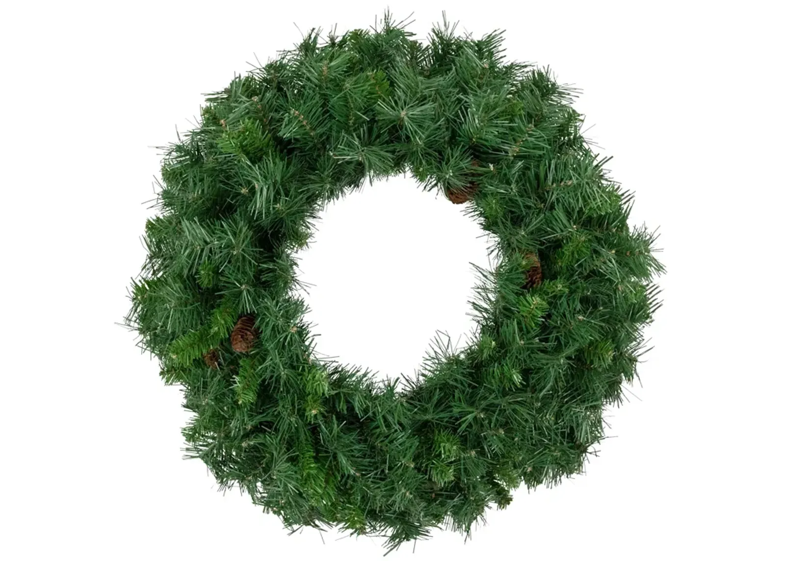 Black River Pine Artificial Christmas Wreath  24-Inch  Unlit