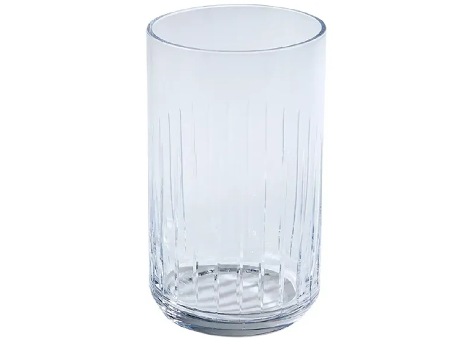 V Cut Highball Glass