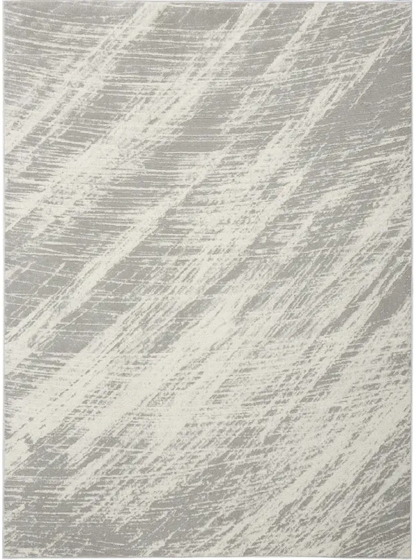 CK011 Verdant VRD02 Ivory/Gray 5'3" x 7'3" Rug