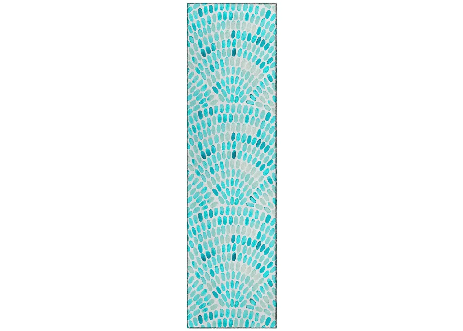 Seabreeze SZ7 Teal 2'3" x 7'6" Rug