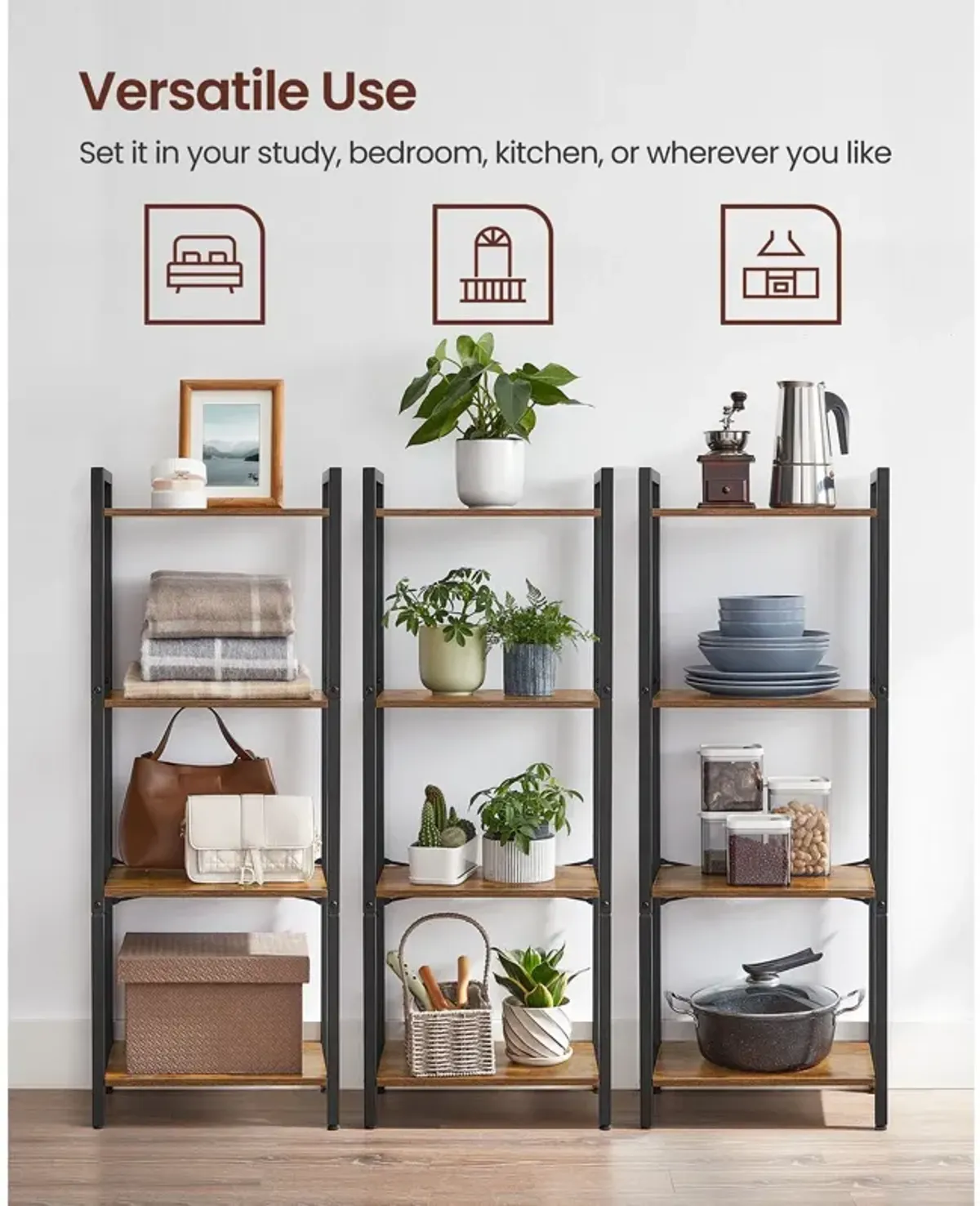 Slim and Stylish Bookshelf for Compact Living