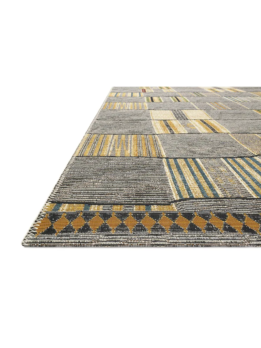 Mika MIK10 Granite/Multi 6'7" x 9'4" Rug