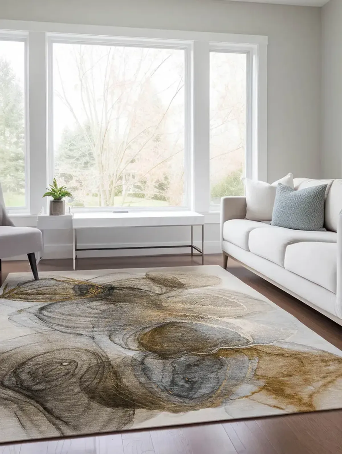 Odyssey OY9 Beige 3' x 5' Rug