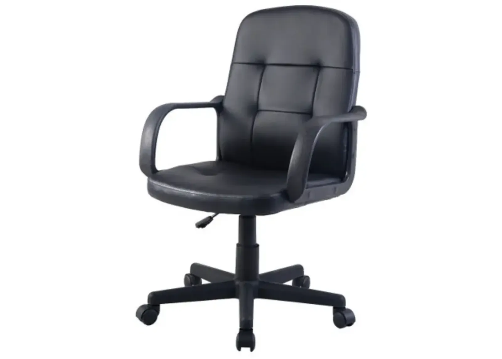 PU Leather Ergonomic Midback Office Chair