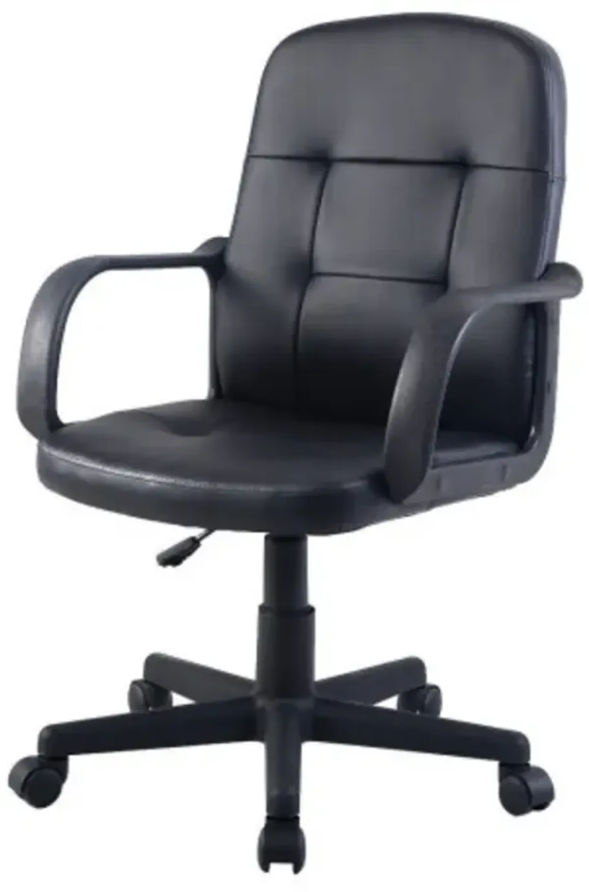 PU Leather Ergonomic Midback Office Chair