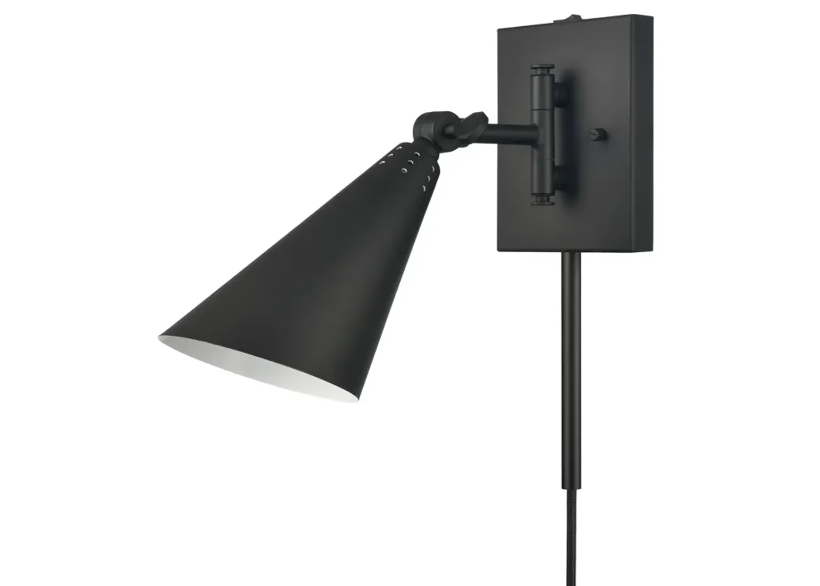 Whitmire 10.25'' High 1-Light Black Sconce