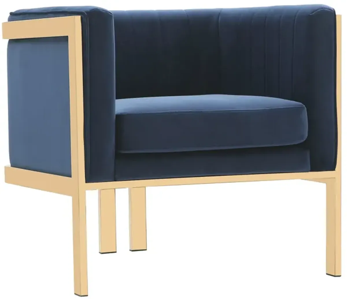 Paramount Blue Accent Chairs (Set of 2)