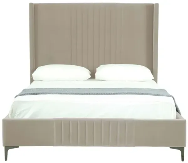 Promenade Beige Queen Bed