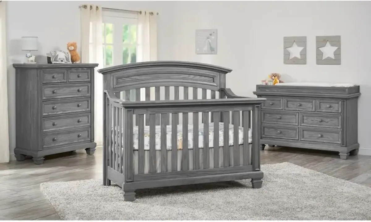 Soho Baby Richmond  4 In 1Crib Brushed Gray