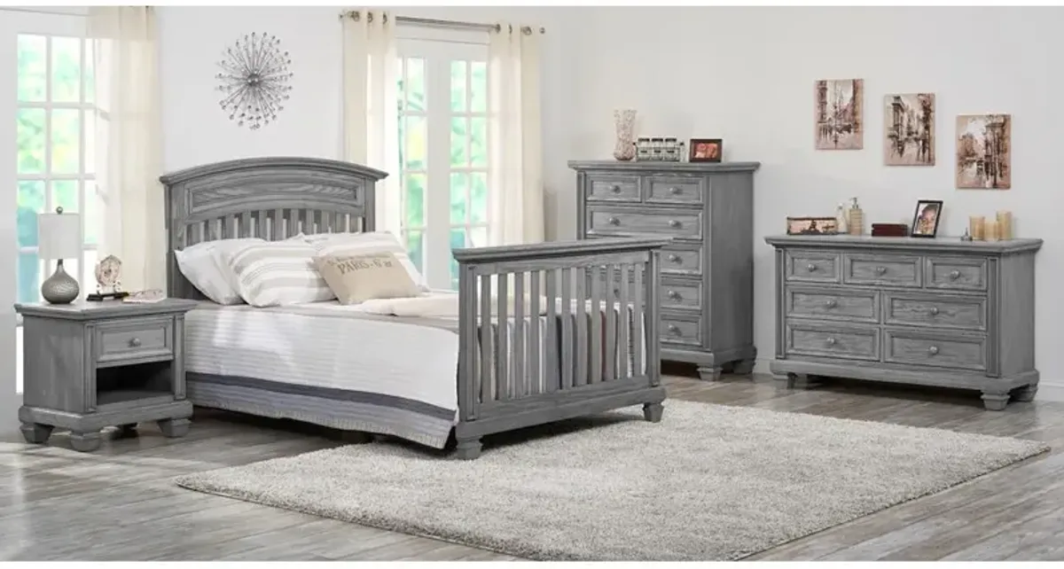 Soho Baby Richmond  4 In 1Crib Brushed Gray