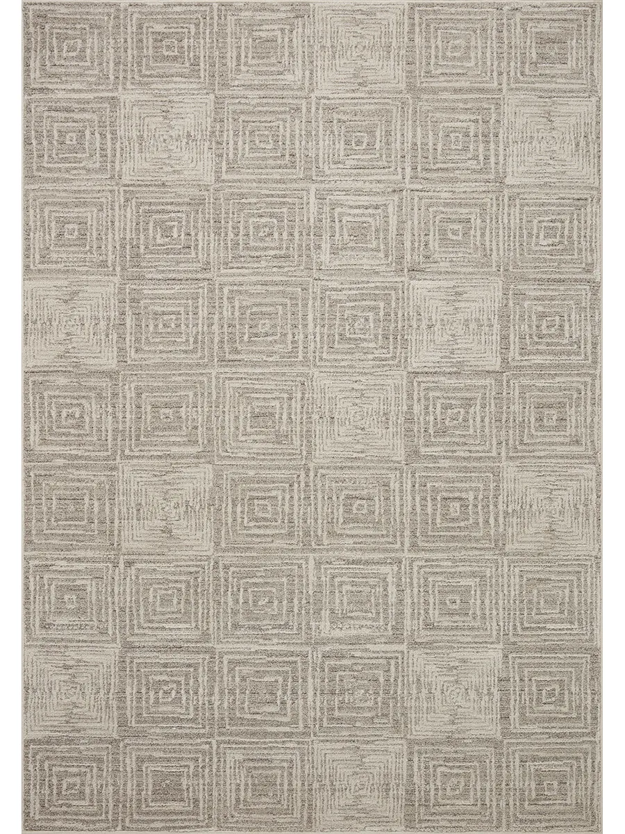 Darby DAR05 Beige/Grey 7'10" x 10' Rug