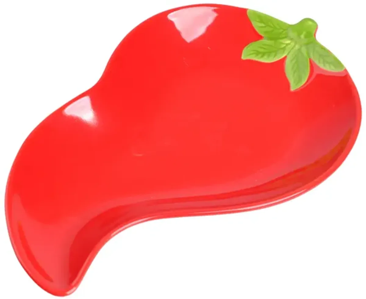 Ceramic Chili Shape Serving Plate