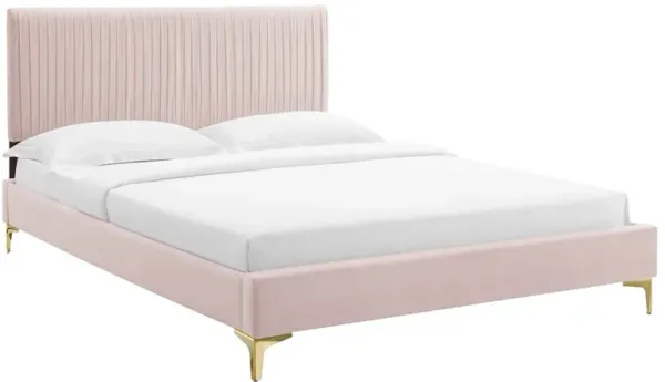 Modway - Peyton Performance Velvet Queen Platform Bed