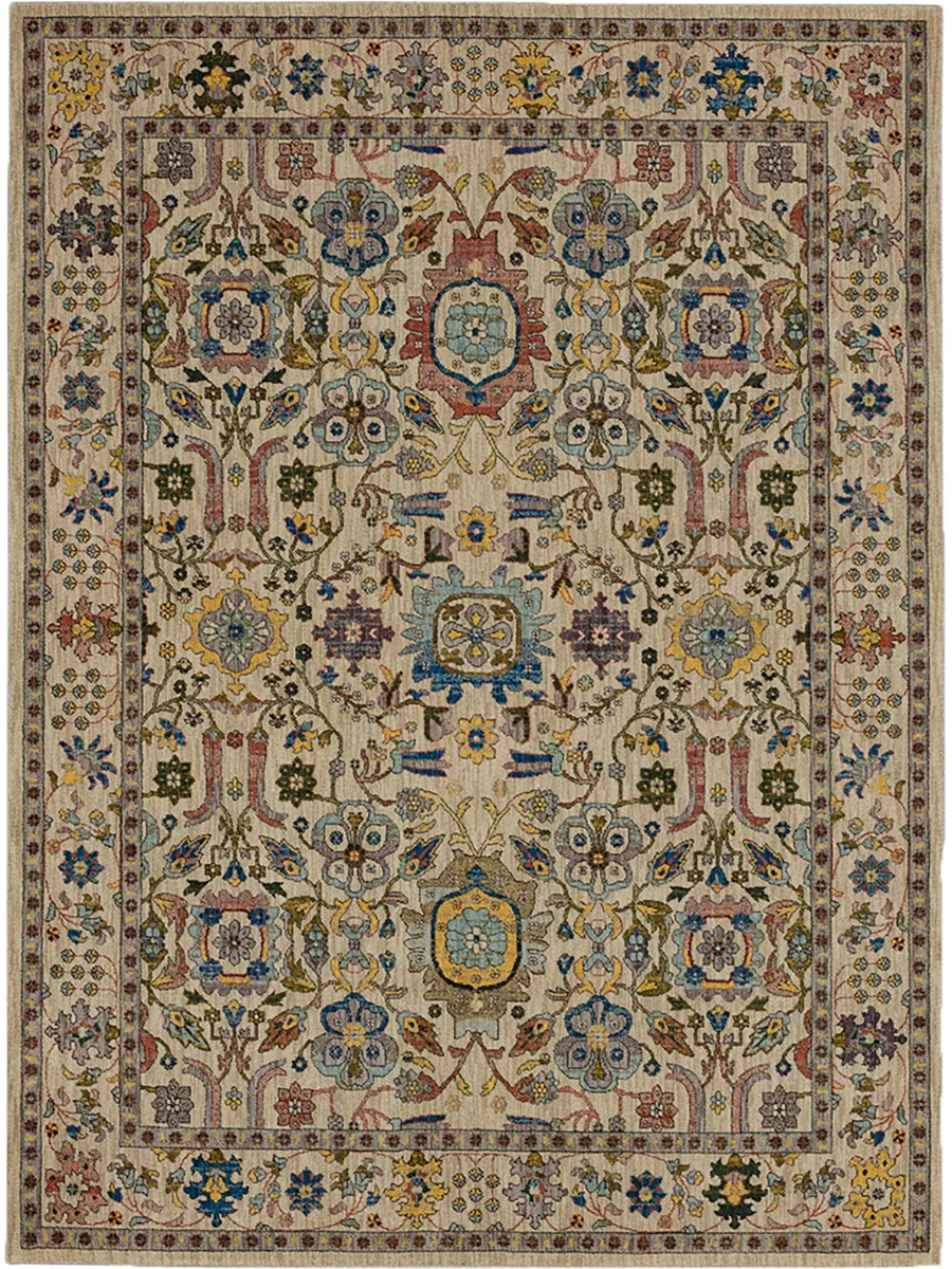 Pandora Enmity Dark Beige 5' 3" X 7' 10" Rug