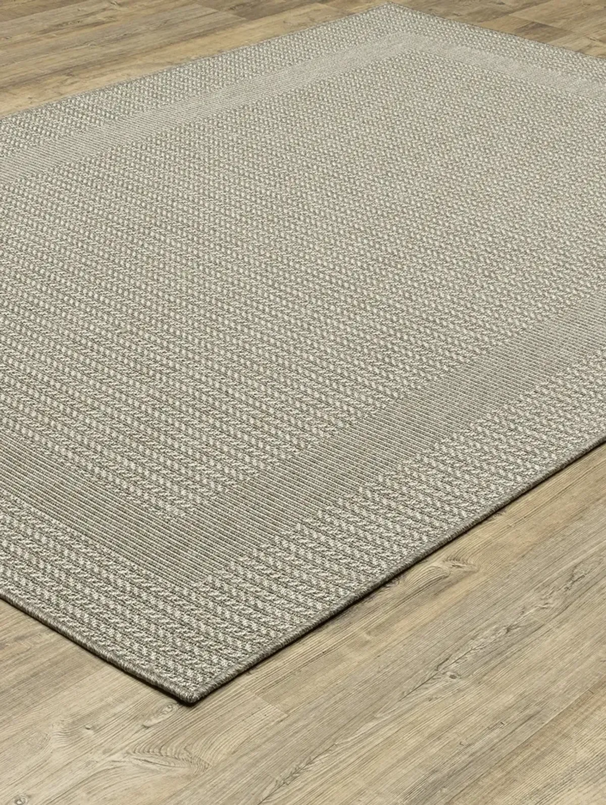 Caicos 9'10" x 12'10" Grey Rug