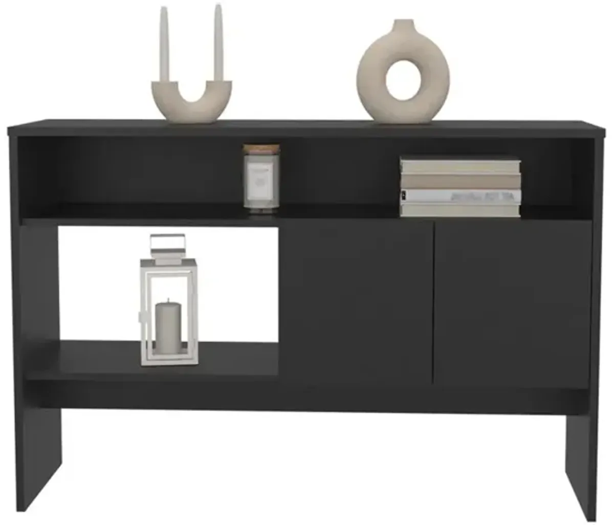 Console Table Midway, Living Room, Black