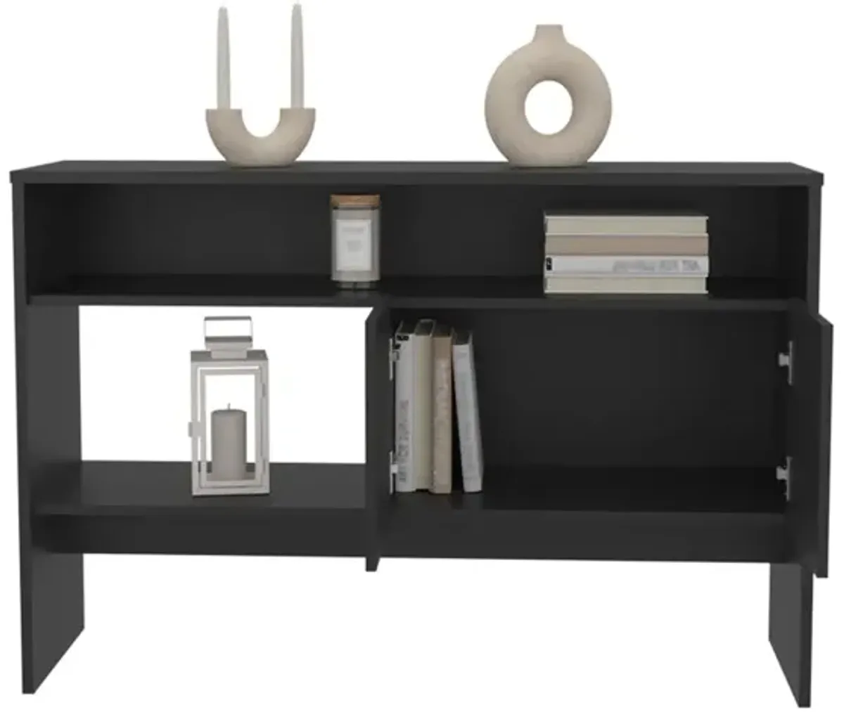 Console Table Midway, Living Room, Black