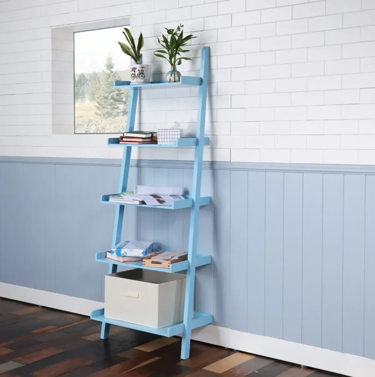 5 - Tier Ladder Shelf