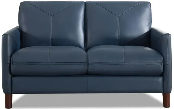 Yorkdale Top Grain Leather Loveseat