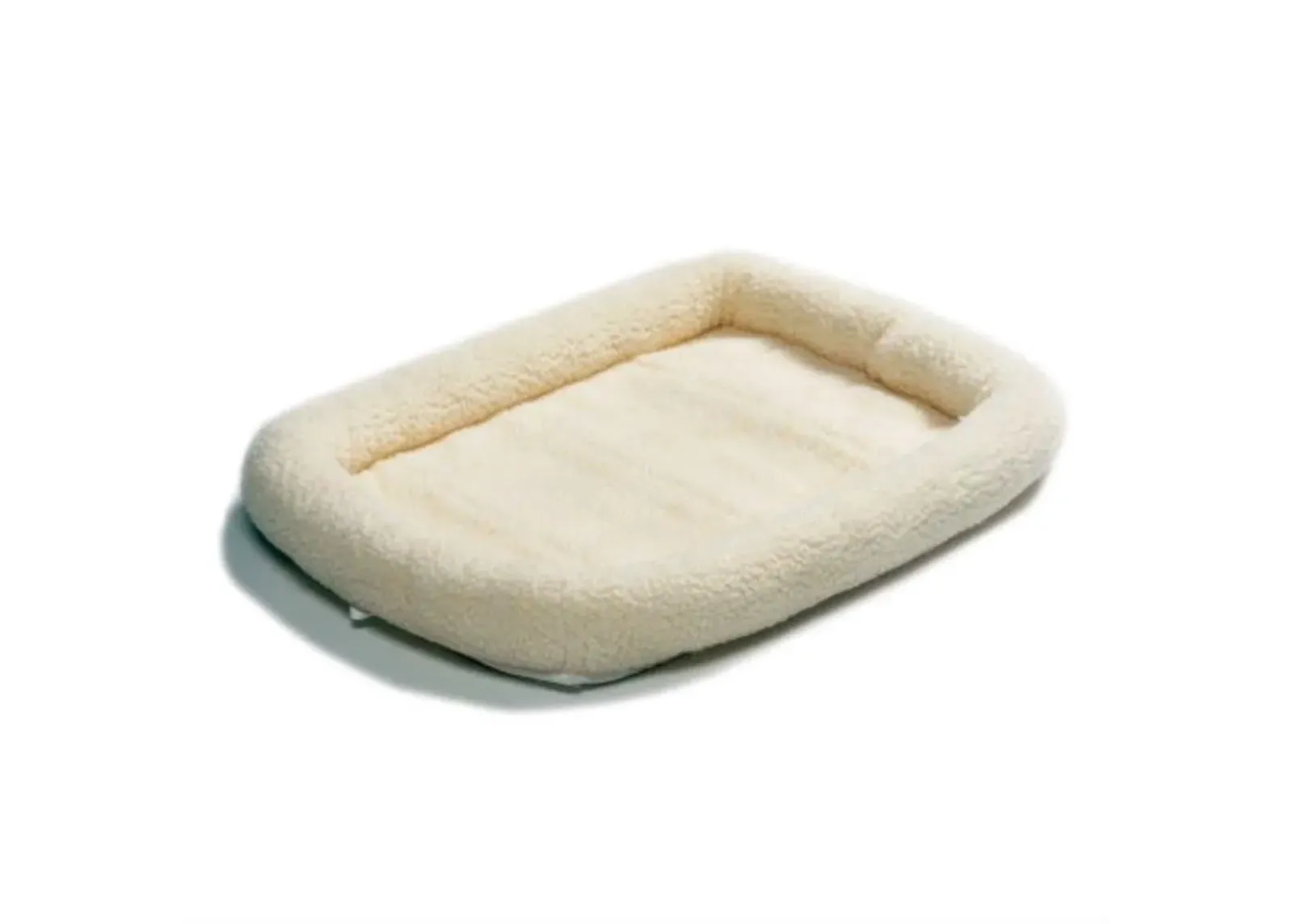 36 x 23 inch Synthetic Sheepskin Fleece Dog Bed - Medium size Dogs