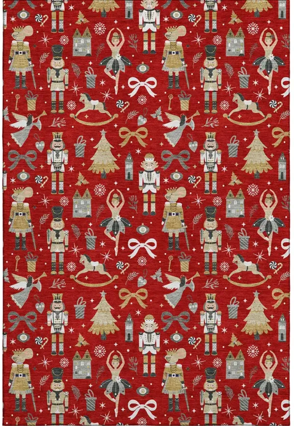 Merry & Bright MY29 Red 30" x 46" Rug