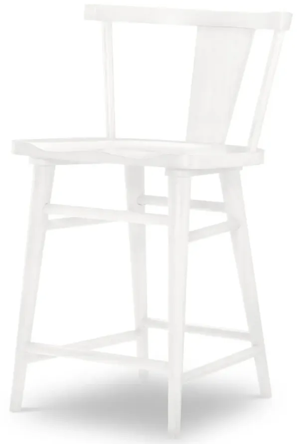 XXX's and OOO's Counter Height Splat Back Chair