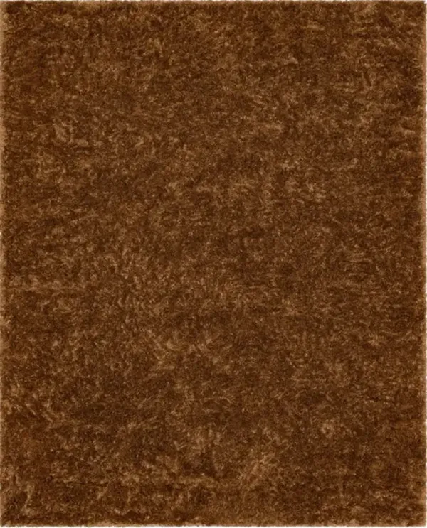 Billow Shag Rust 6' 6"x9' Rug