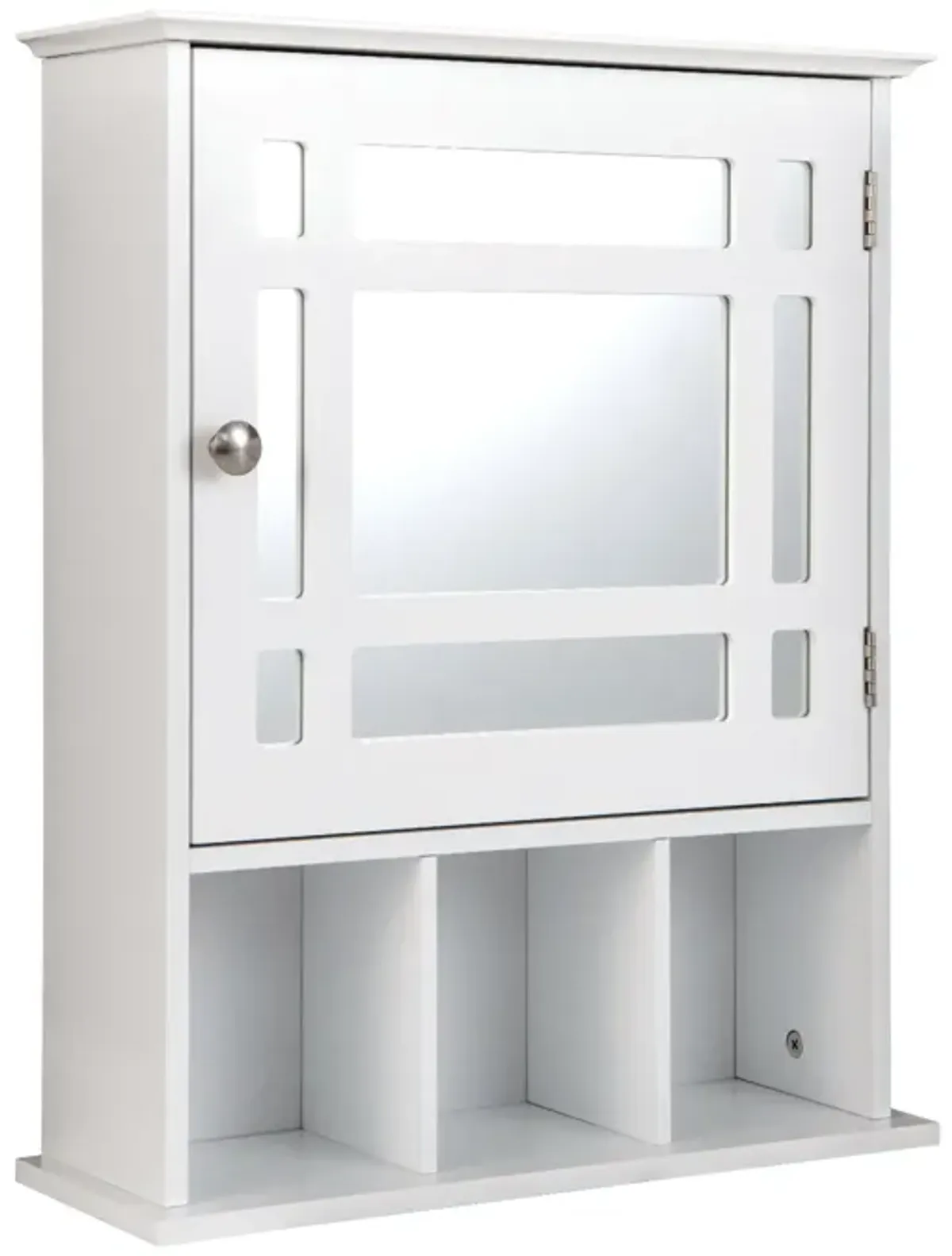 Wall Mounted and Mirrored Bathroom Cabinet