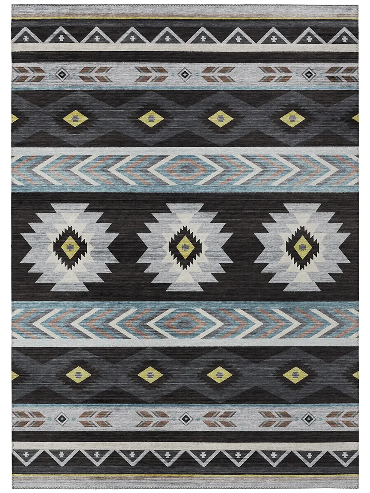 Phoenix PH3 Black 8' x 10' Rug