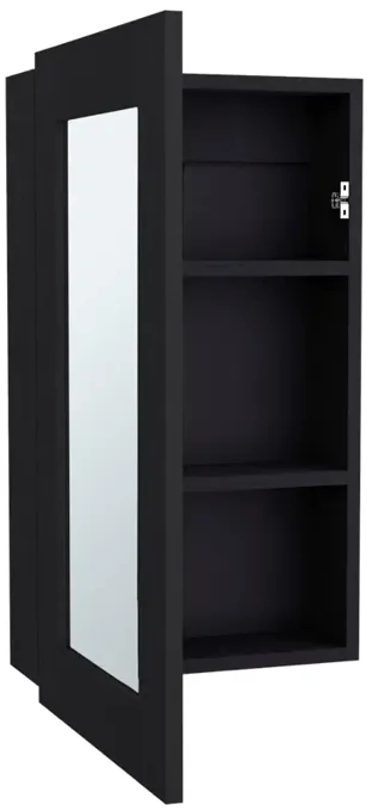 Medicine Cabinet Sanford, Bathroom, Black