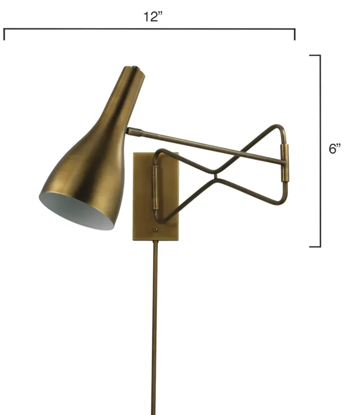 Lenz Swing Arm Wall Sconce