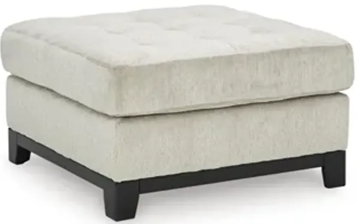 Maxon Place Oversized Accent Ottoman- Beige