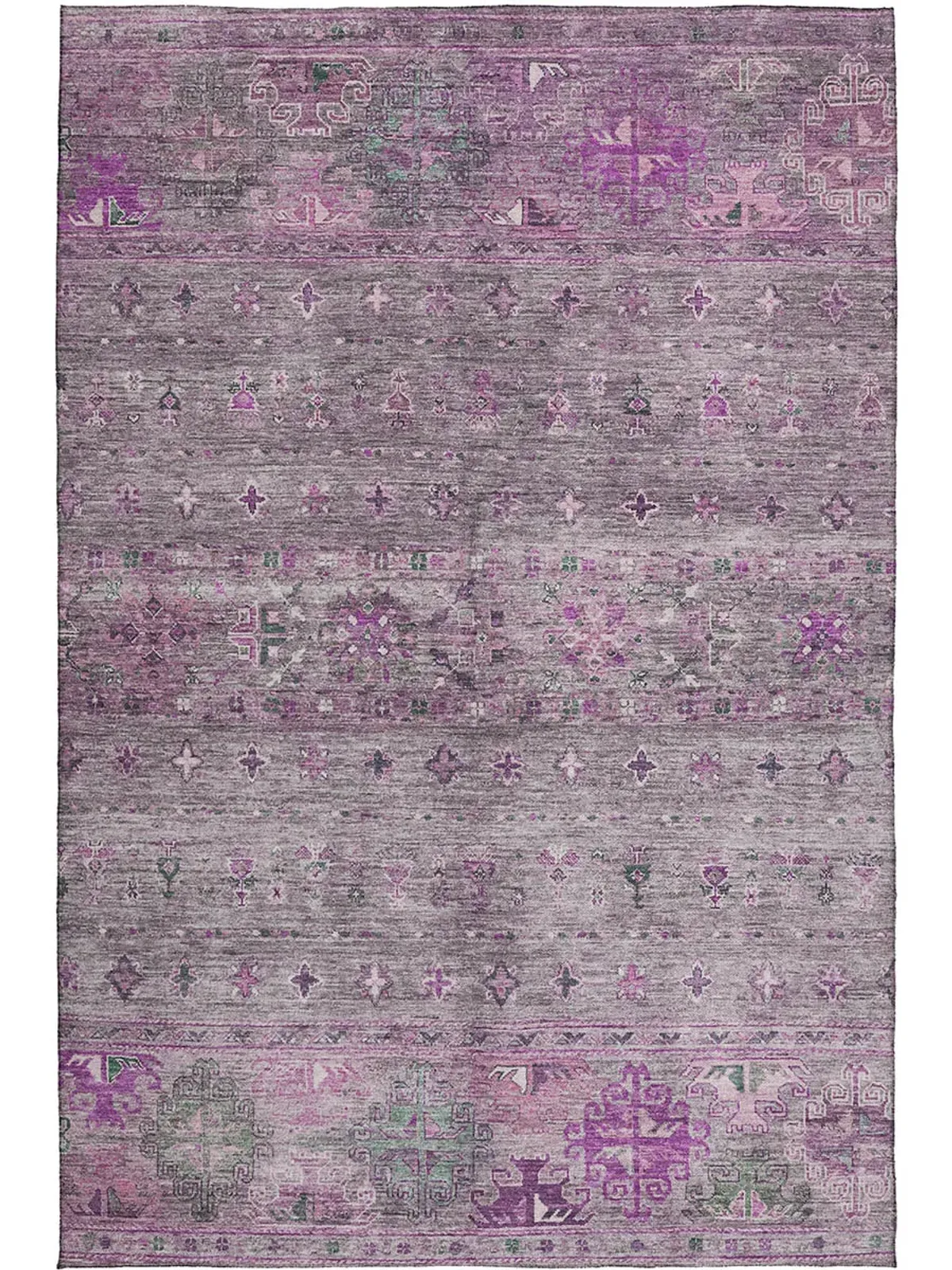 Karaj KJ5 Purple 3' x 5' Rug