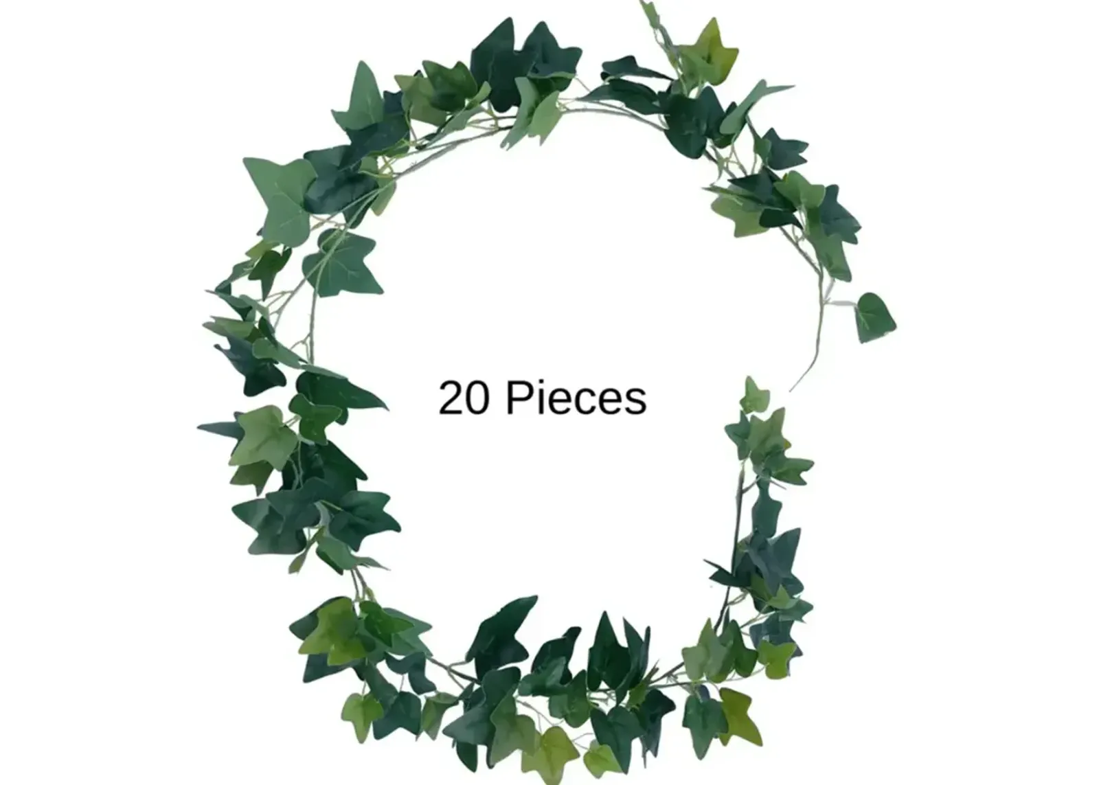 20 Pieces x Lifelike Ivy Garland 75 Inches