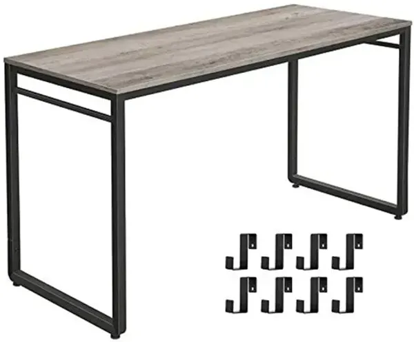 Hivvago Computer Desk with Hooks