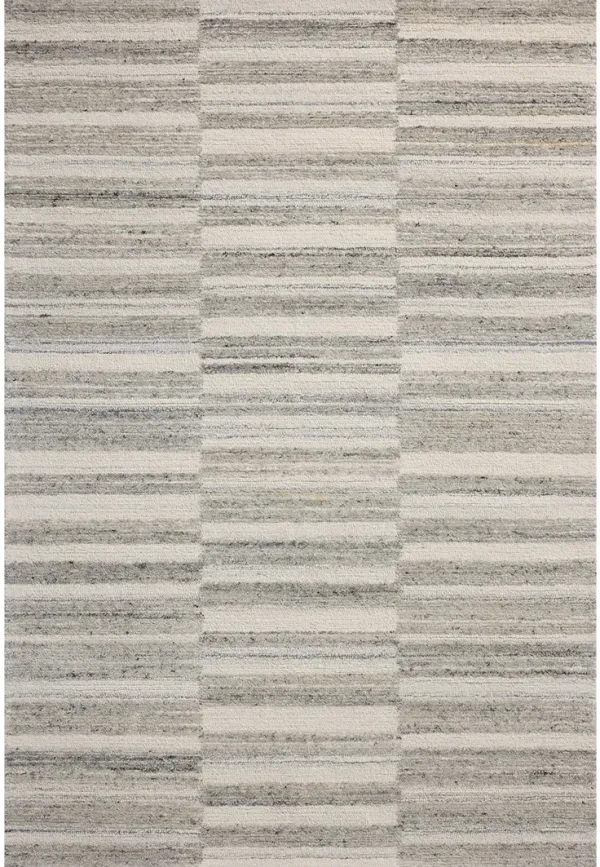 Rae Stone/Ivory 2'6" x 7'6" Runner Rug by Magnolia Home by Joanna Gaines x Loloi