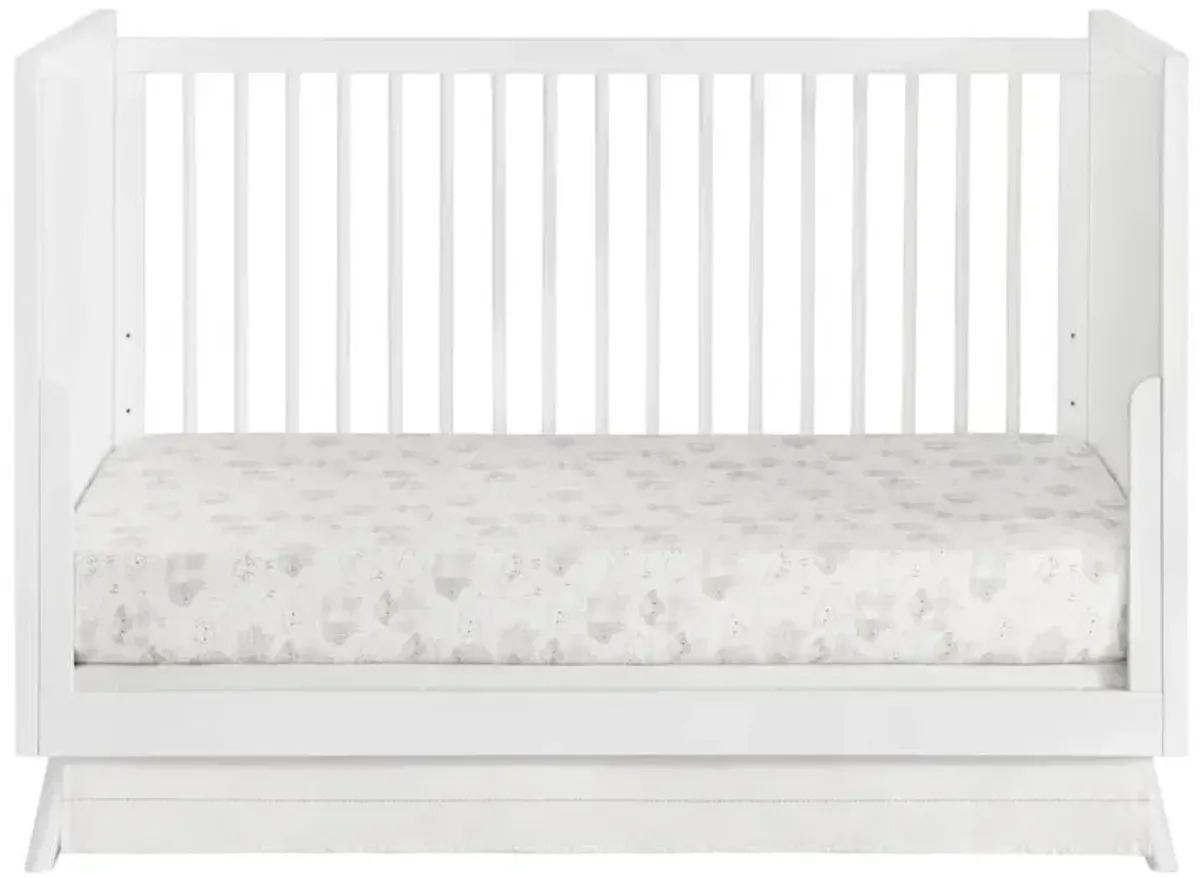 Oxford Baby Dawson 3 In 1 Convertible Crib White