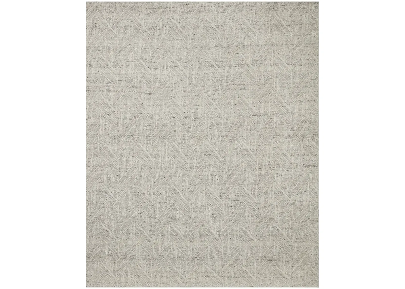 Raven RAV-01 Silver / Ivory 4''0" x 6''0" Rug by