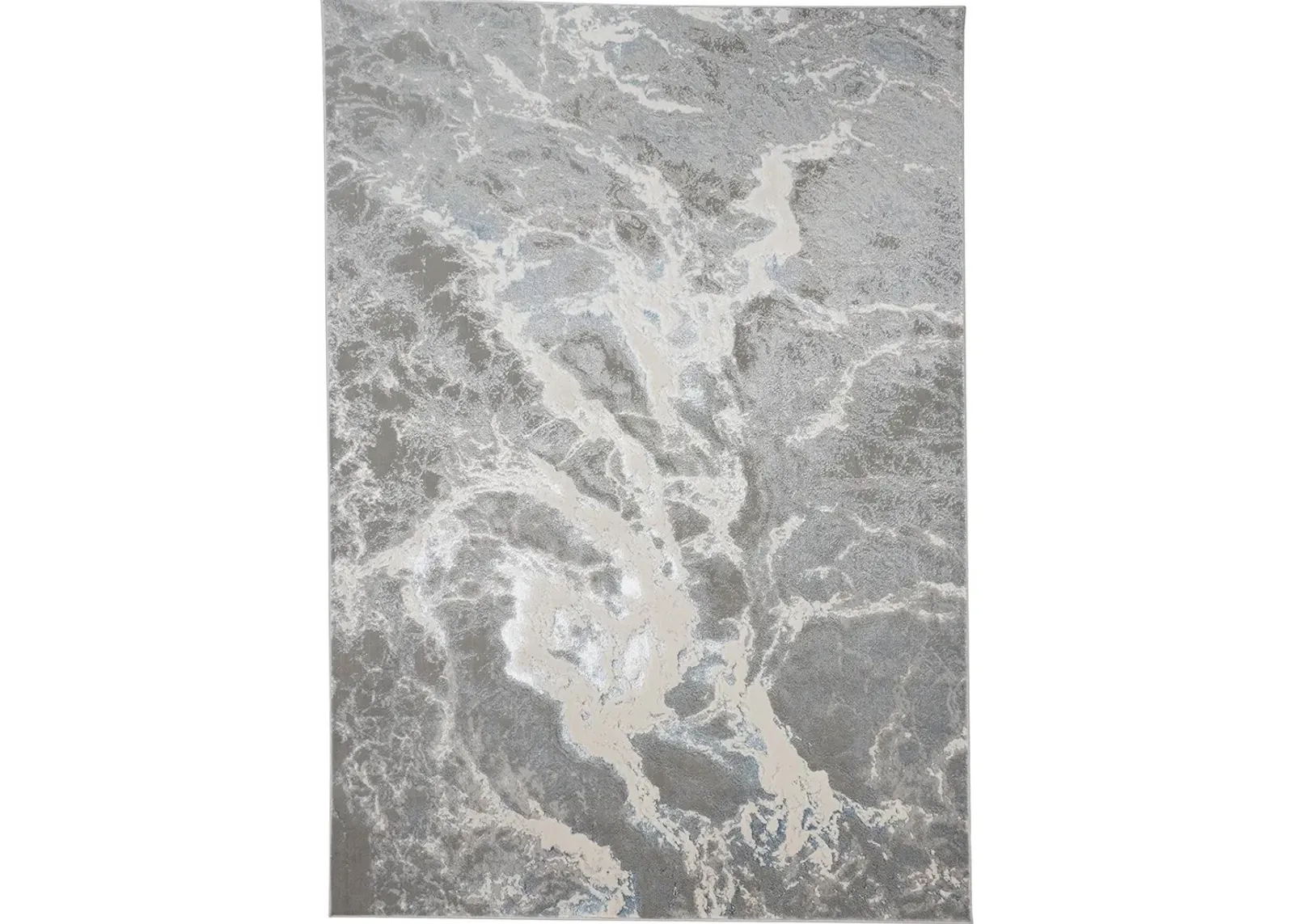 Azure 3539F 9'2" x 12' Silver/Gray/Ivory Rug